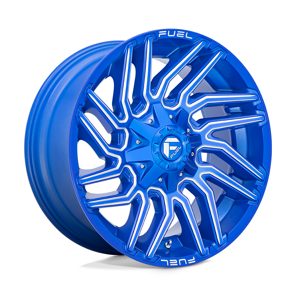 Fuel 1PC FC774 TYPHOON ANODIZED BLUE MILLED - 8X180