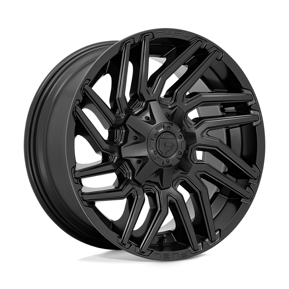Fuel 1PC FC775 TYPHOON MATTE BLACK - 5X4.5/5.0