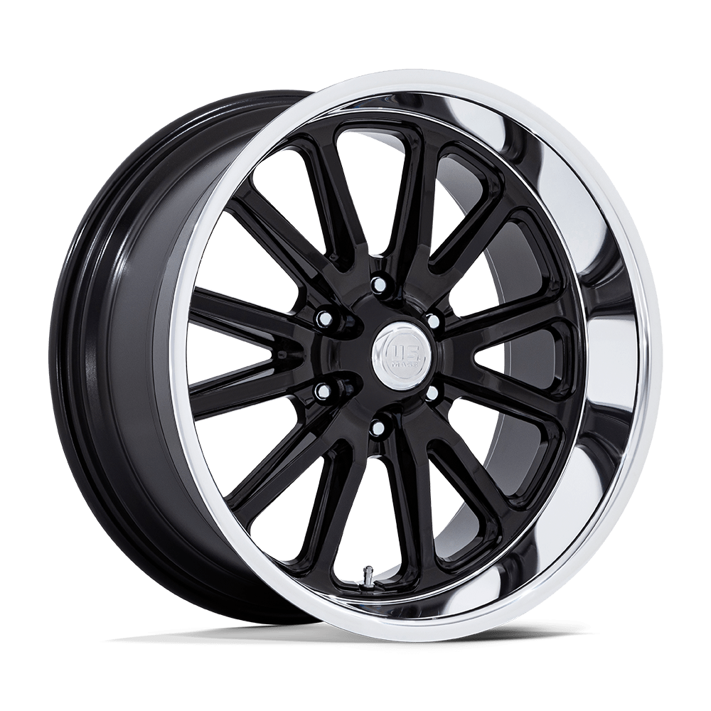 US Mag 1PC UC145 RAMBLER 6 GLOSS BLACK W/ DIAMOND CUT LIP - 6X5.0