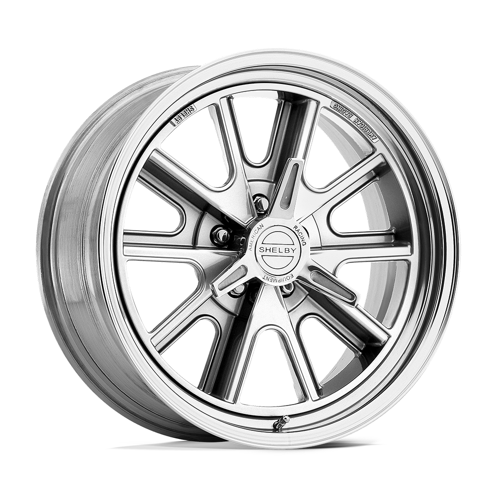 American Racing Vintage VN427 427 SHELBY COBRA POLISHED - 5X4.5