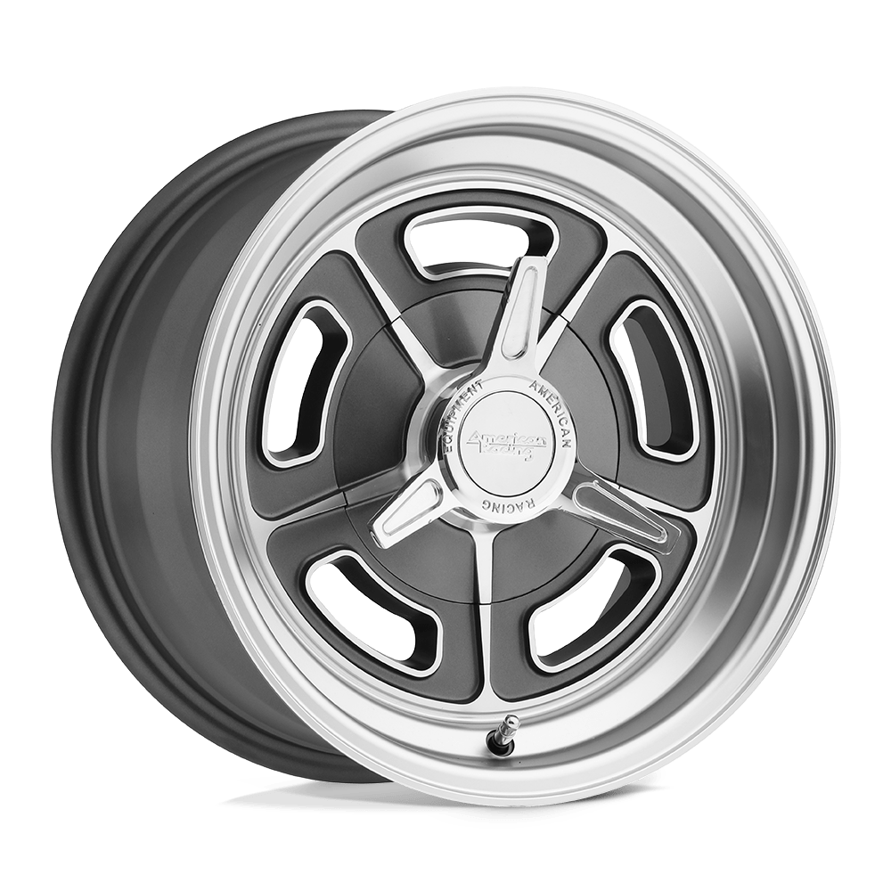 American Racing Vintage VN502 VN502 MAG GRAY MACHINED - 5X4.75