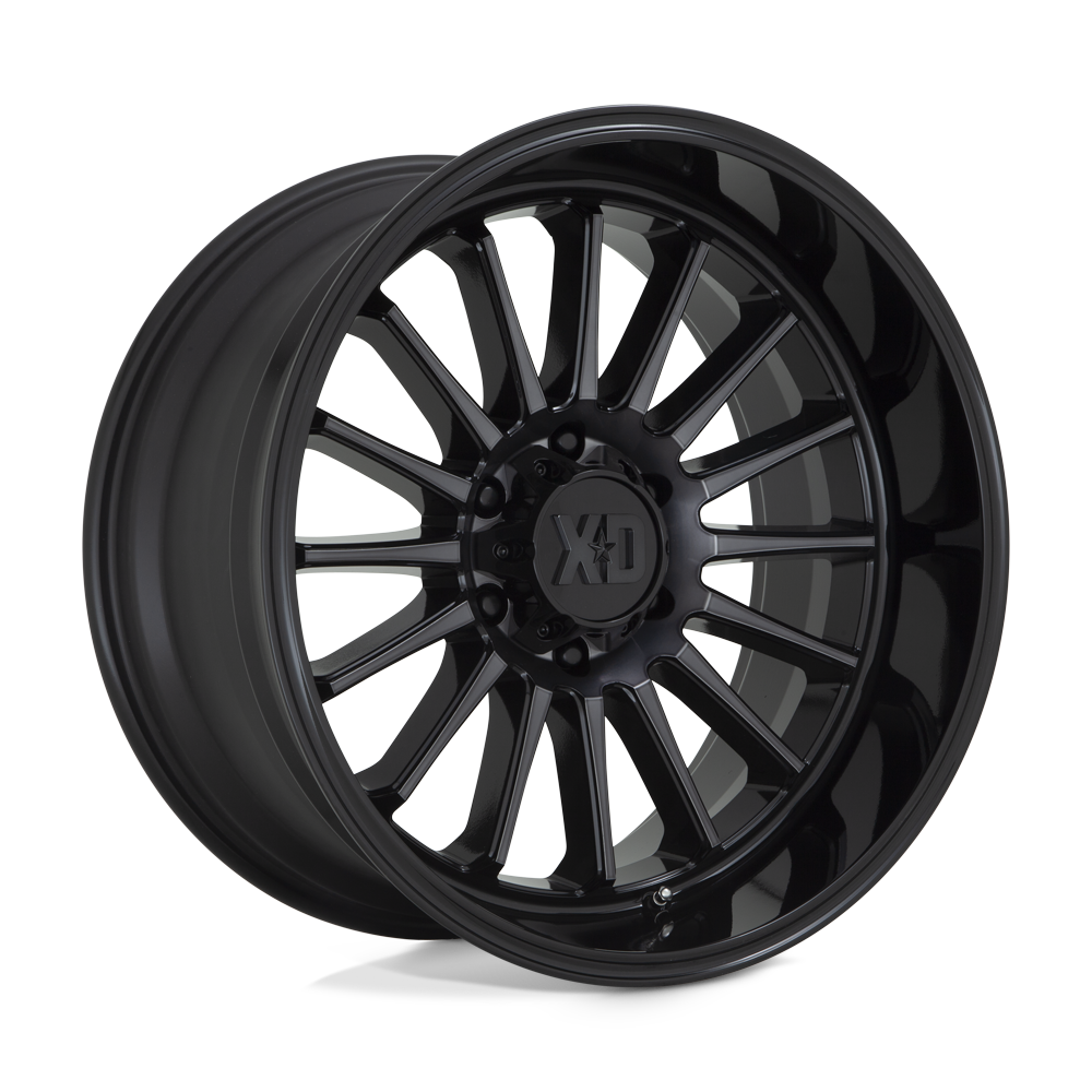 XD XD857 WHIPLASH GLOSS BLACK WITH GRAY TINT - 5X5.0