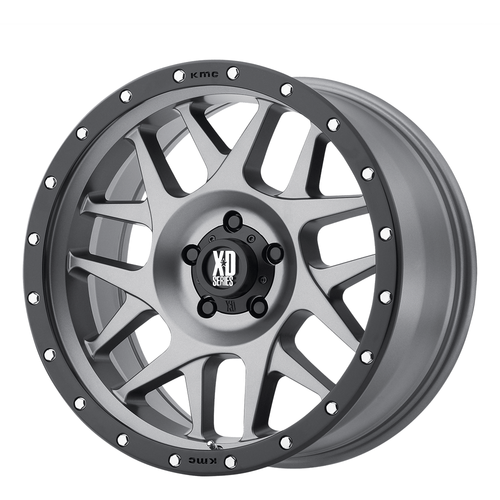 XD XD127 BULLY MATTE GRAY BLACK RING - 5X5.5