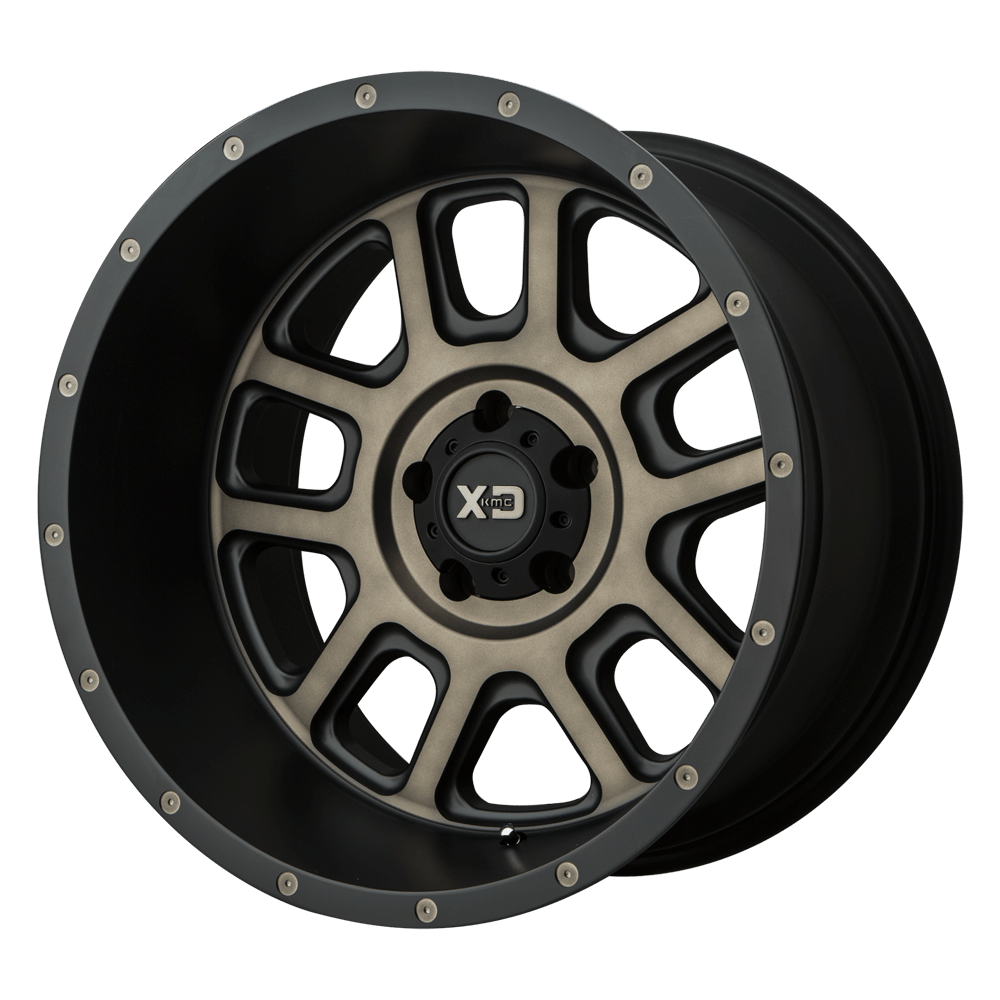XD XD828 DELTA MATTE BLACK W/ DARK TINT CLEAR - 8X6.5