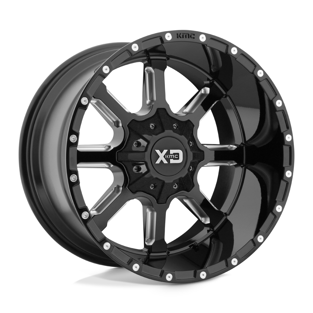 XD XD838 MAMMOTH GLOSS BLACK MILLED - 6X135/5.5