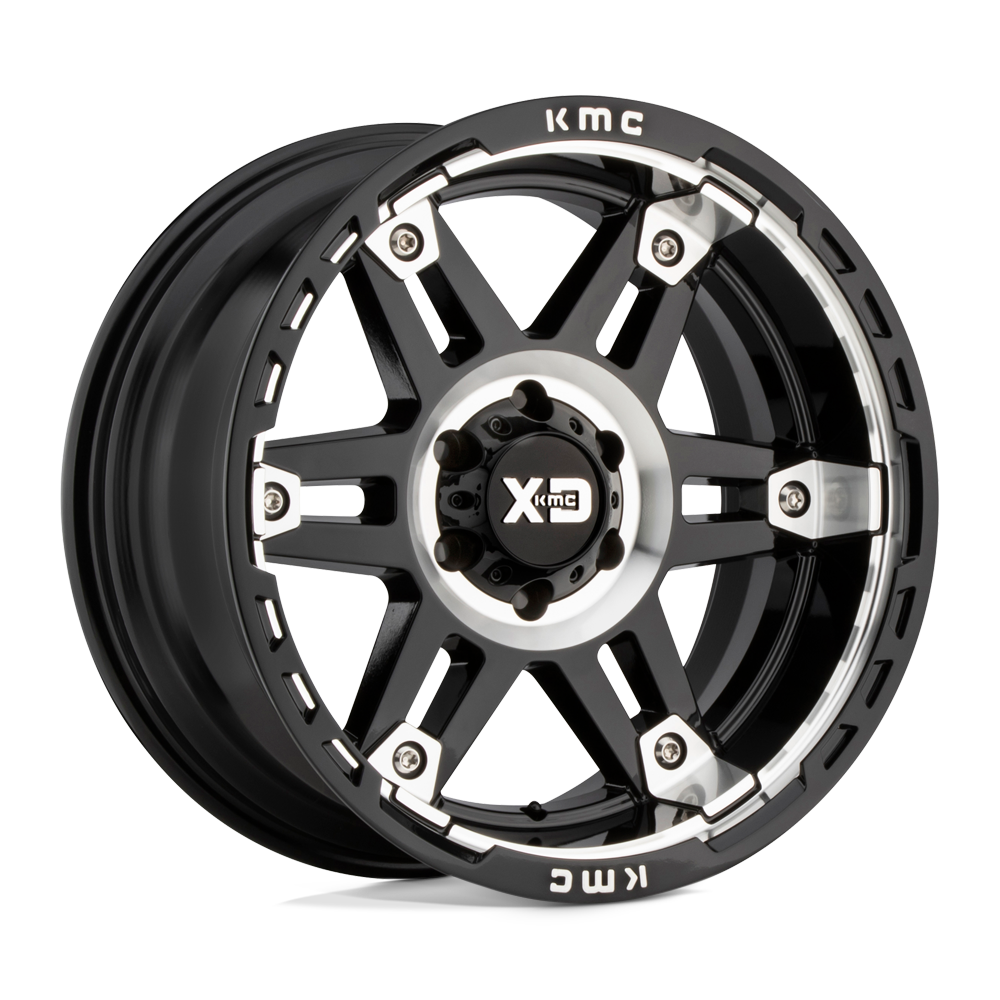 XD XD840 SPY II GLOSS BLACK MACHINED - 6X135
