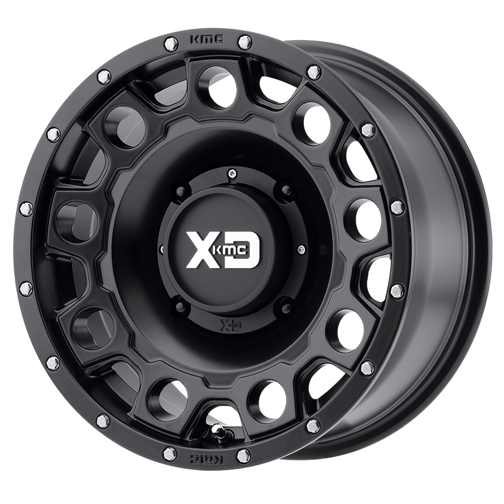 XD Powersports XS129 HOLESHOT UTV SATIN BLACK - 4X137