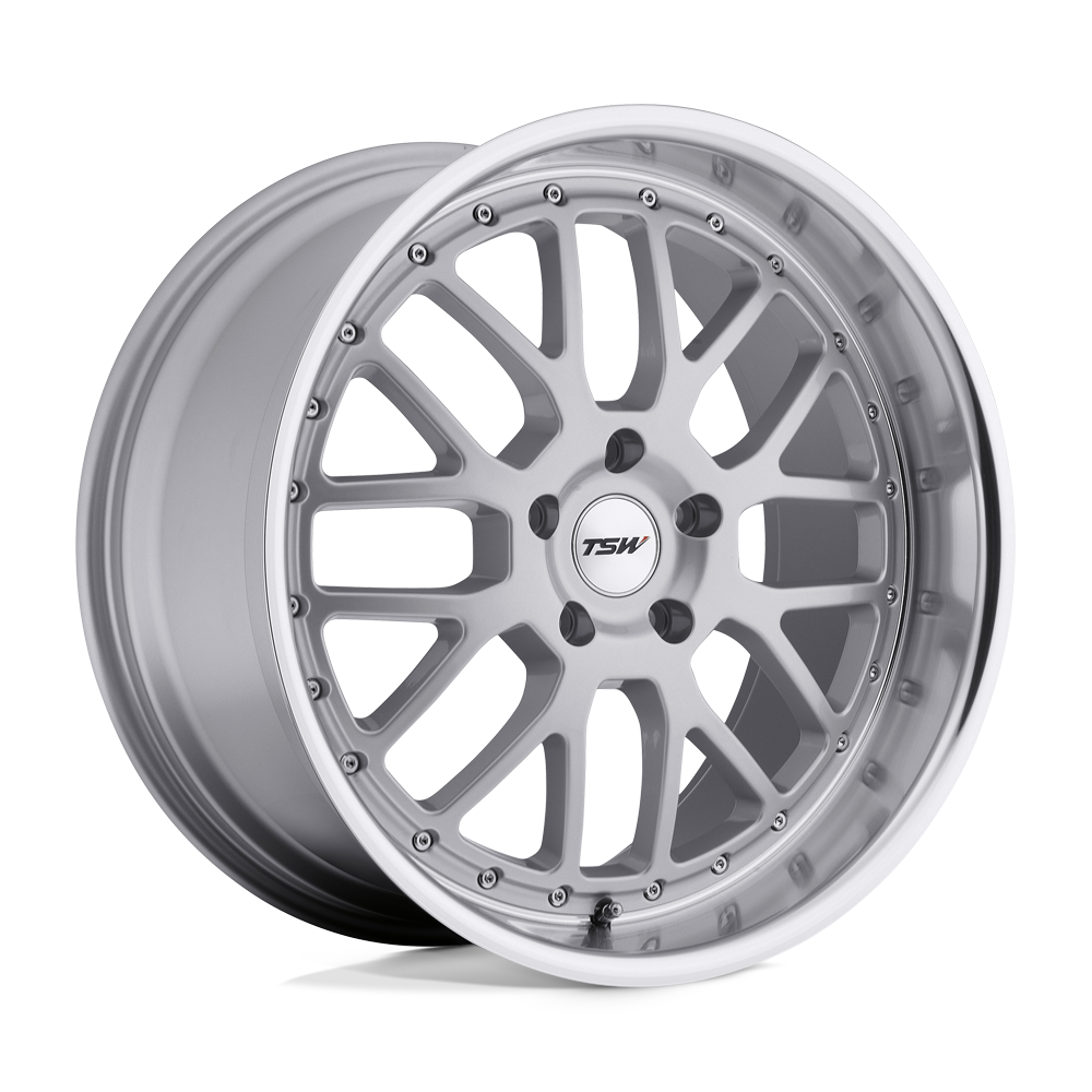 TSW TWVAL VALENCIA SILVER W/ MIRROR CUT LIP - 5X120