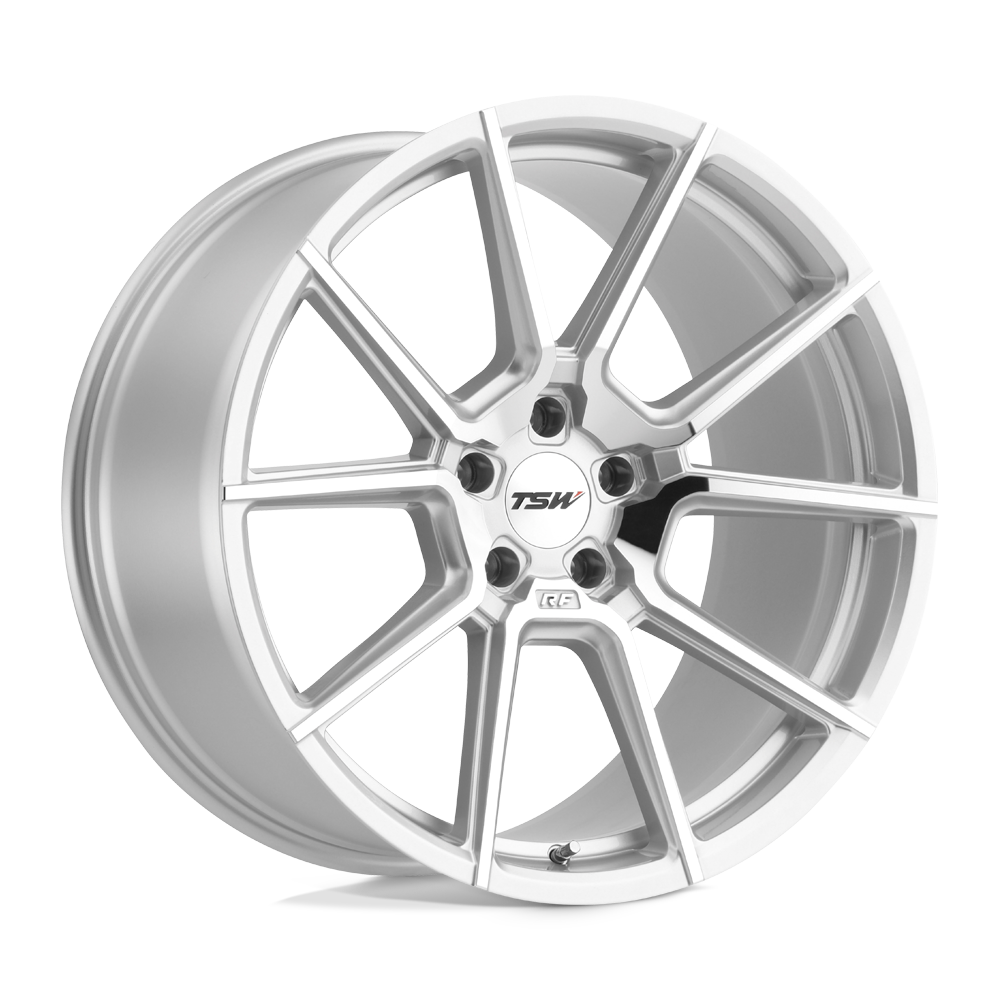 TSW TWCRN CHRONO SILVER W/ MIRROR CUT FACE - 5X120