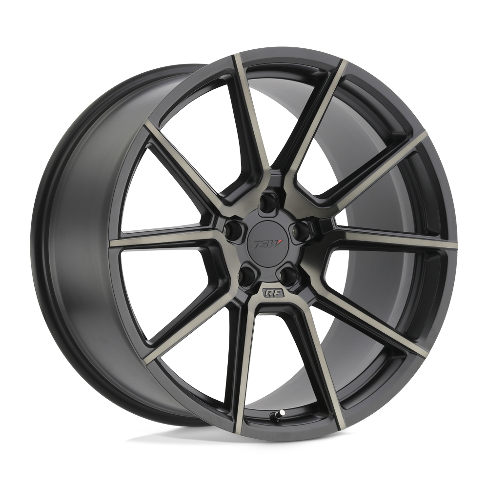 TSW TWCRN CHRONO MATTE BLACK W/ MACHINE FACE & DARK TINT - 5X4.5