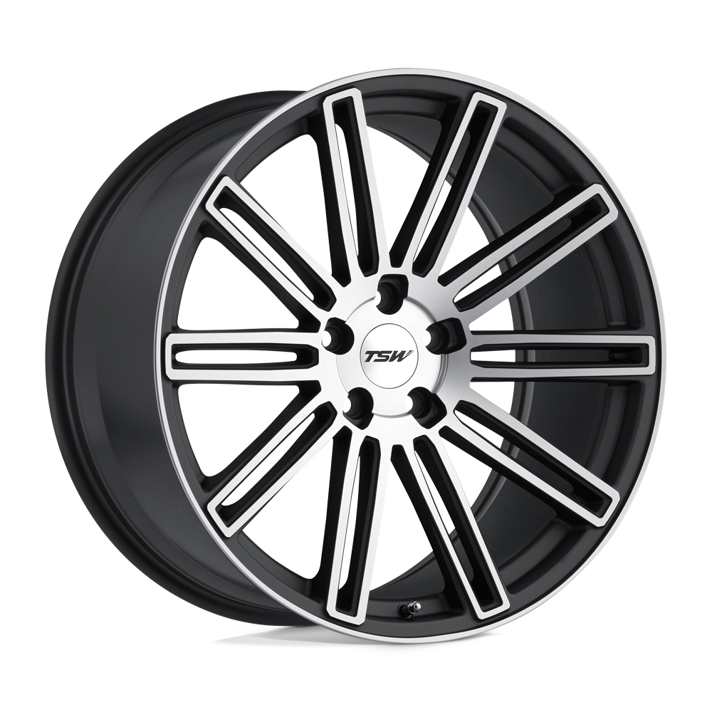 TSW TWCRW CROWTHORNE MATTE GUNMETAL W/ MATTE MACHINE FACE - 5X4.25