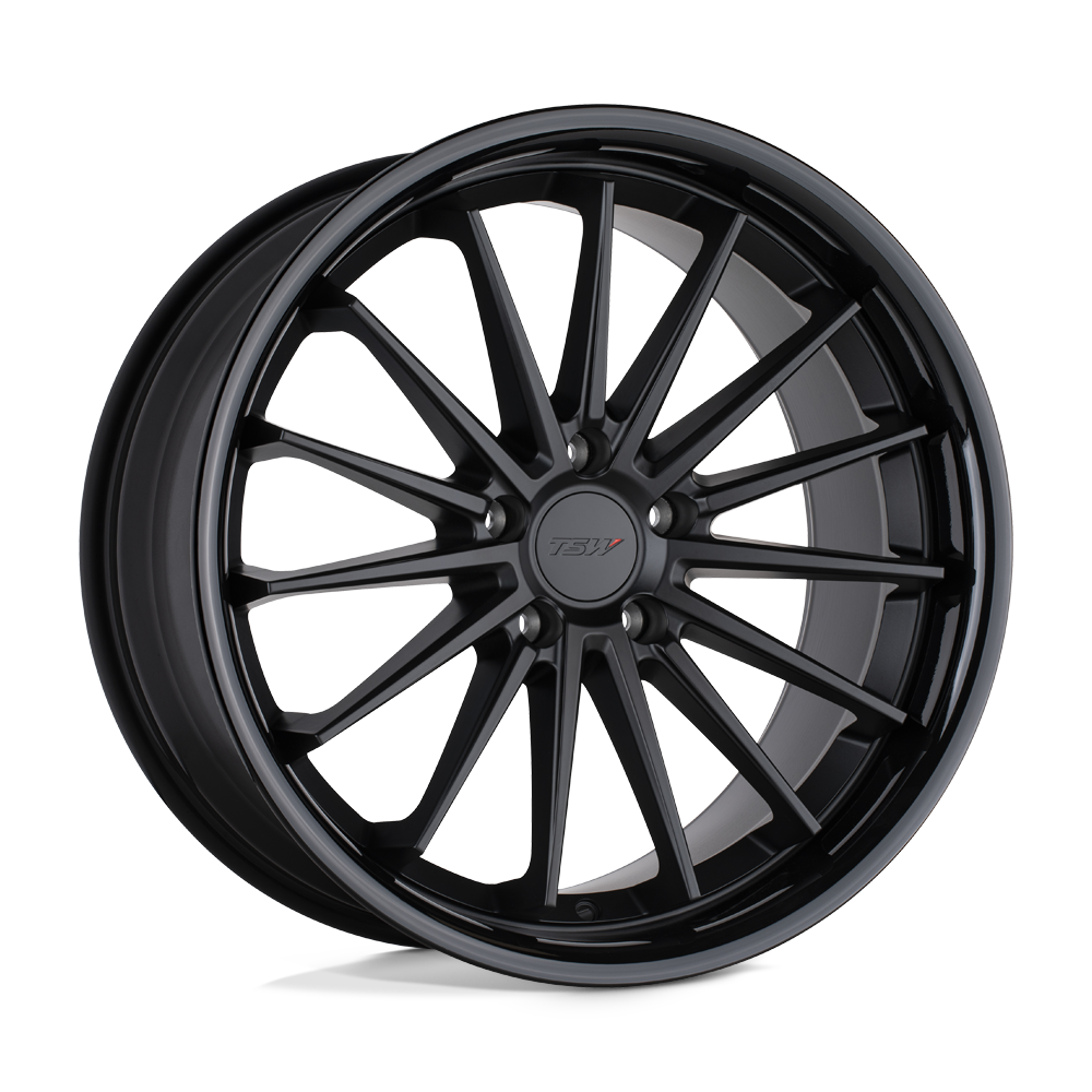 TSW TWMRA MARINA MATTE BLACK W/ GLOSS BLACK LIP - 5X4.5
