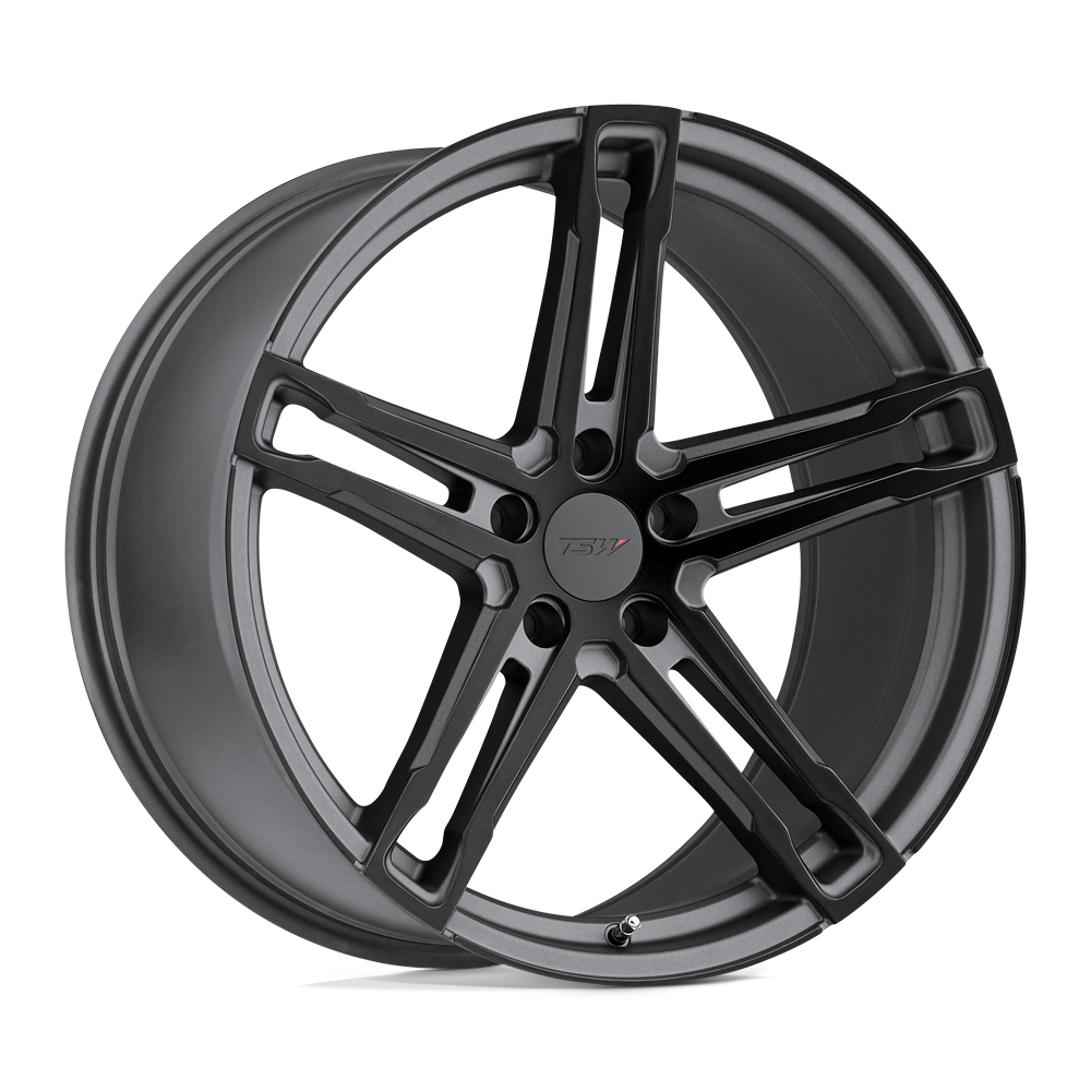 TSW TWMEC MECHANICA MATTE GUNMETAL W/ MATTE BLACK FACE - 5X120