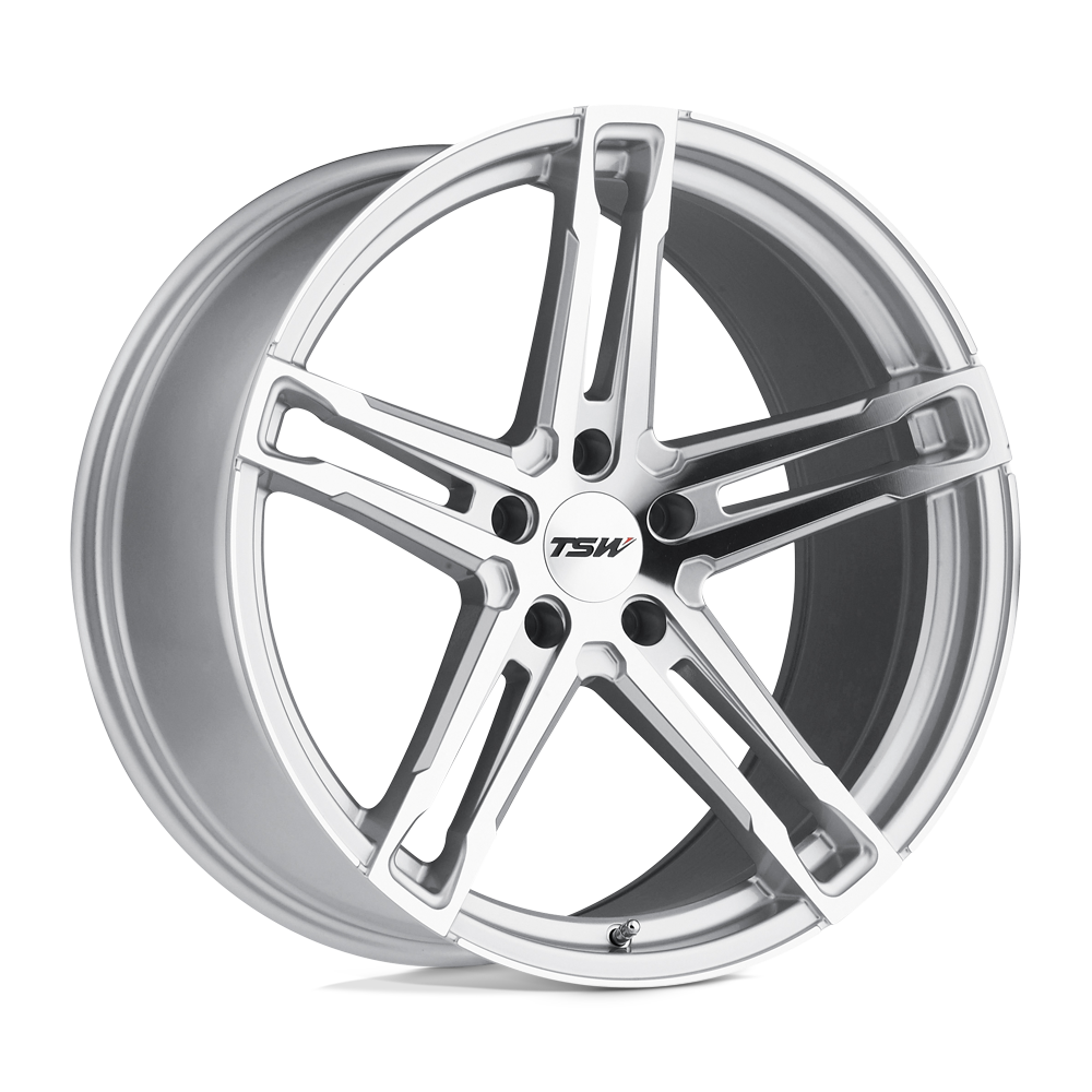 TSW TWMEC MECHANICA SILVER W/ MIRROR CUT FACE - 5X112