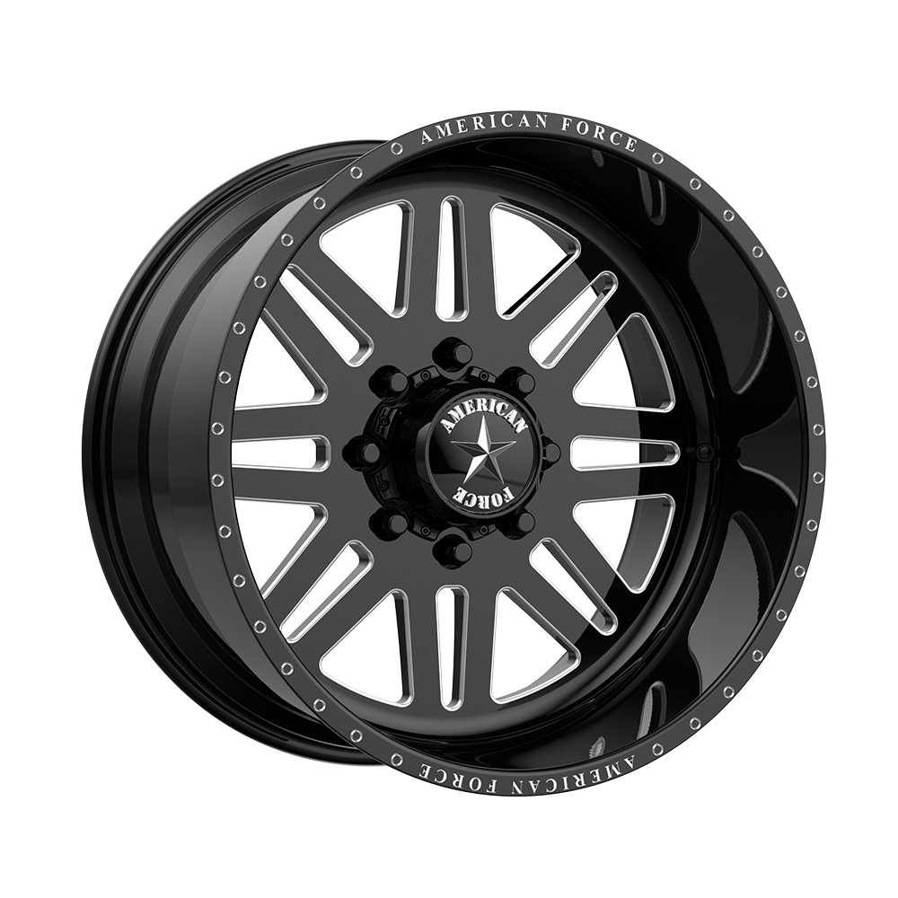 American Force AW009 LIBERTY GLOSS BLACK MACHINED - 6X135