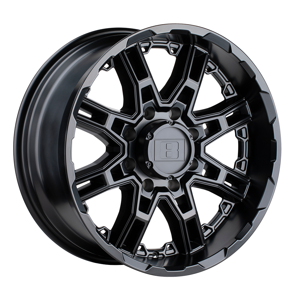 Level 8 LELST SLINGSHOT MATTE BLACK - 6X132