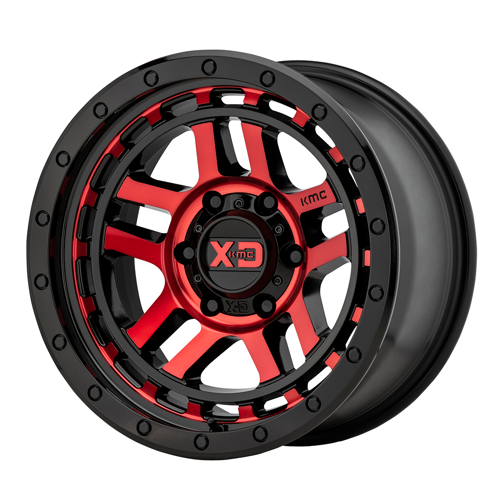 XD XD140 RECON GLOSS BLACK MACHINED WITH RED TINT - 6X5.5