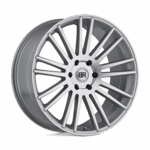 Black Rhino Hard Alloys BRKRG KRUGER SILVER W/ MIRROR-CUT FACE - 5X5.5