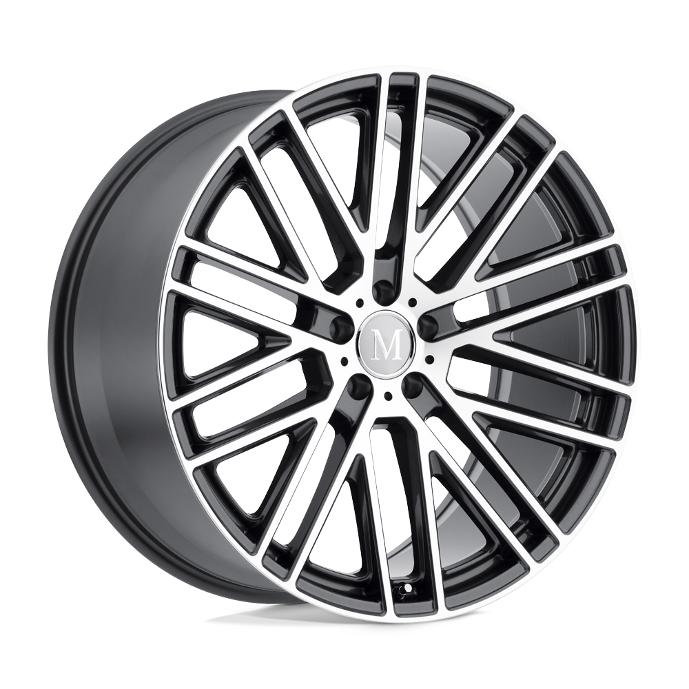 Mandrus MNMMA MASCHE GLOSS GUNMETAL W/ MIRROR CUT FACE - 5X112